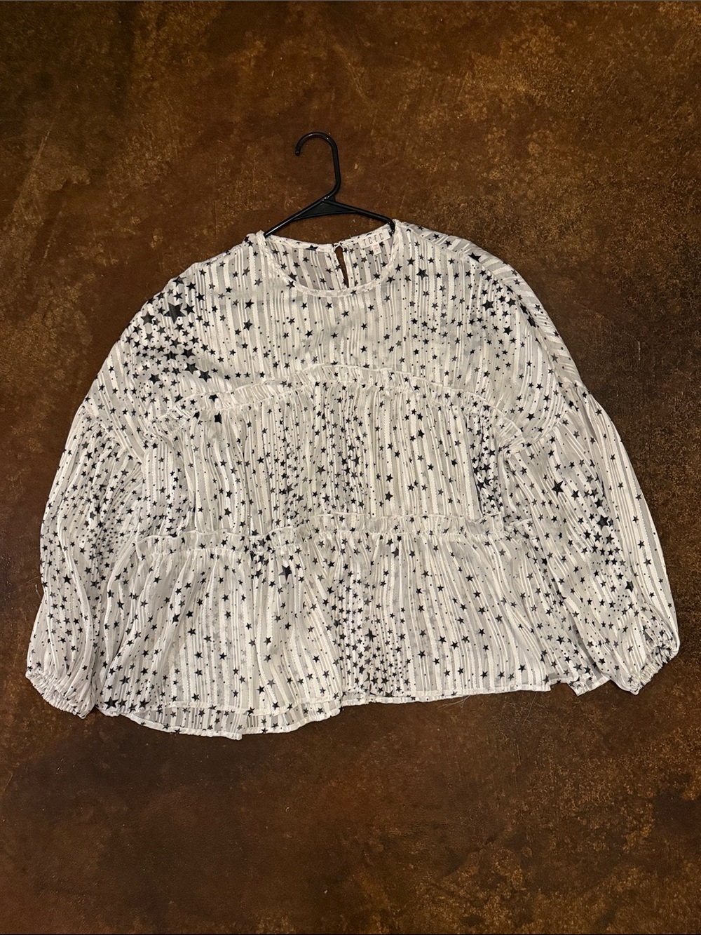 TCEC star blouse